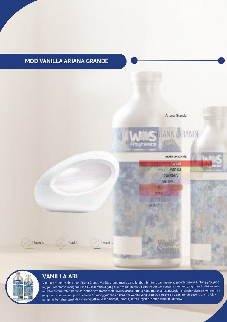 product - Fem - Vanilla Ari